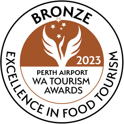 Logo of Bronze Medal of WA Tourism Awards 2023
