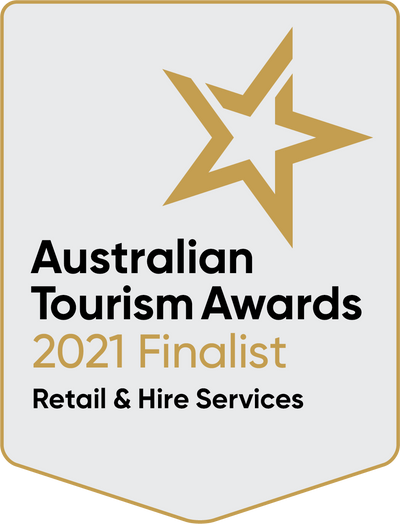 Finalist Logo of Australian tourism awards 2021 