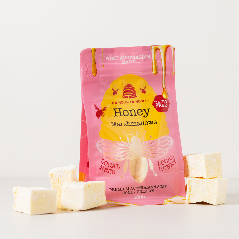 Marshmallows 100g - The House of Honey
