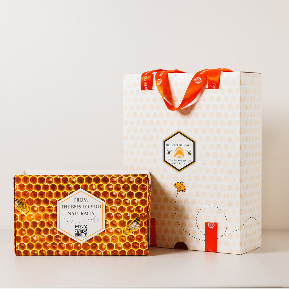 Orange Gift Box - The House of Honey