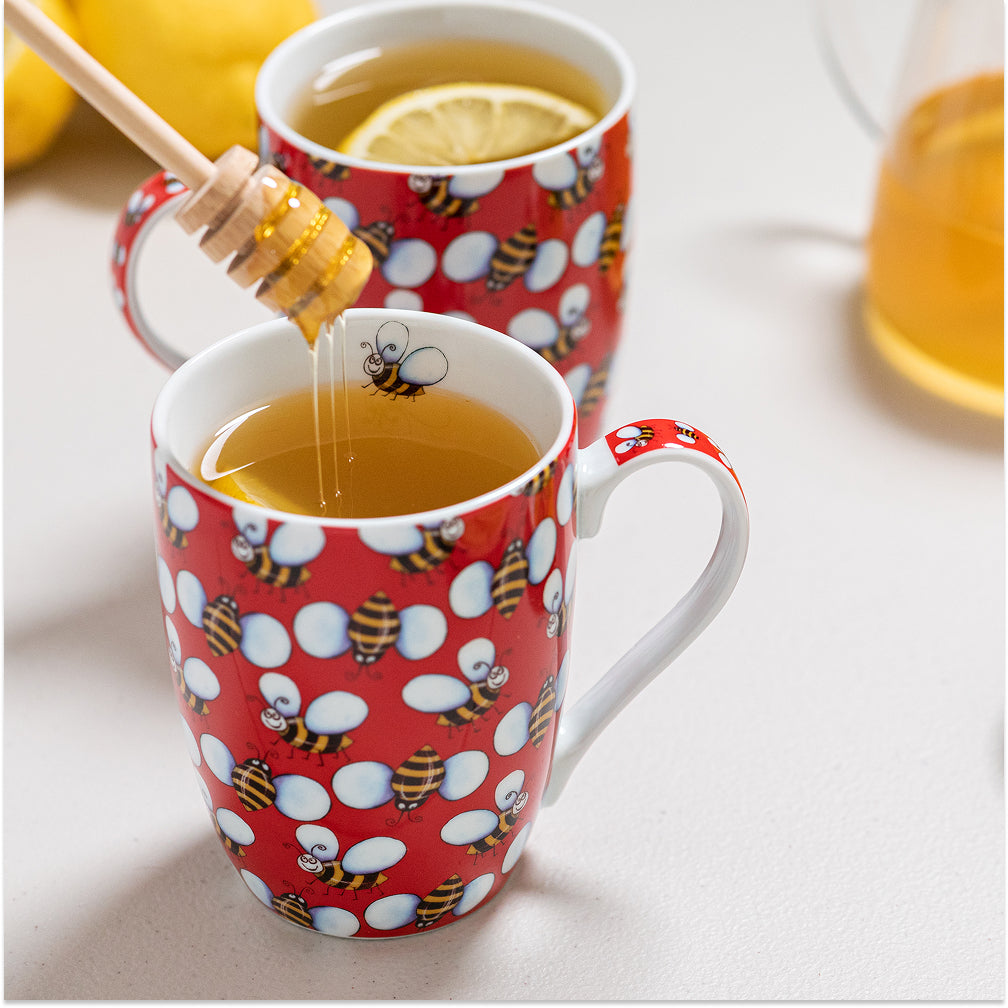 Red Bee Mug