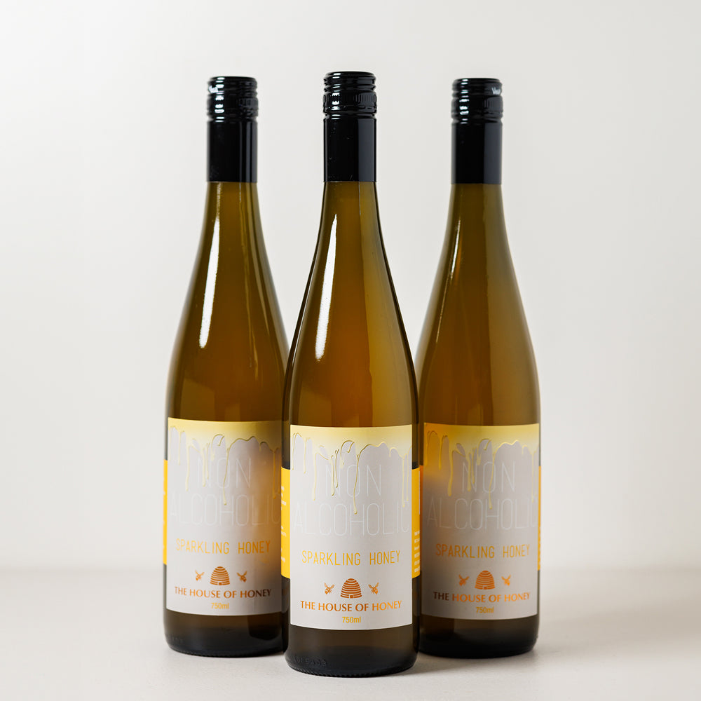 Sparkling Honey Bottle 750ml - The House of Honey