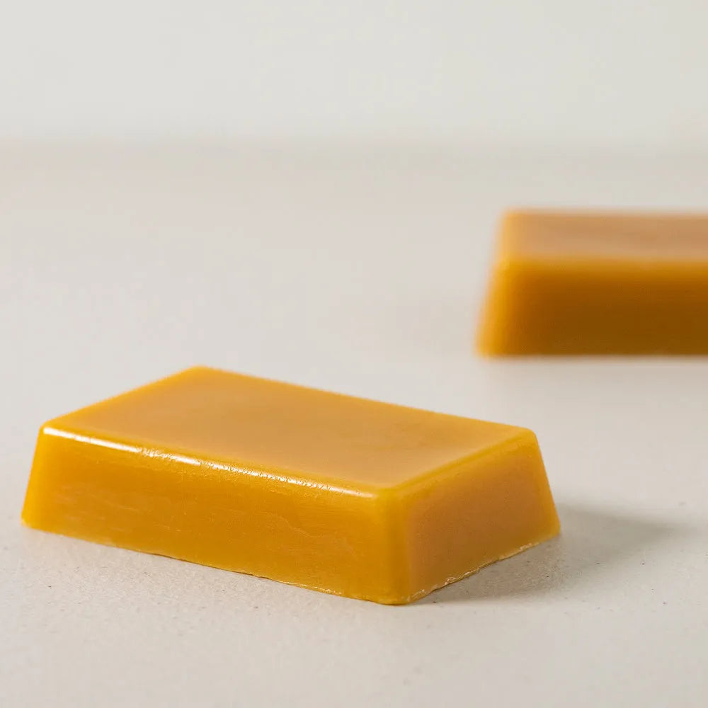 Rectangle Block Wax Approx weight 180 - 210g - The House of Honey