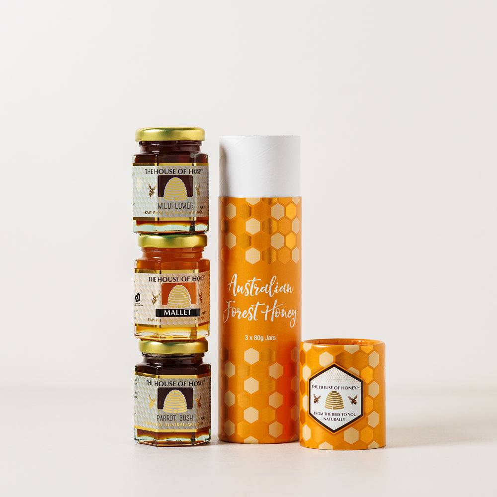 Tube Australian Forest Honey (Bush, Mallet, Parrot Bush) - The House of Honey
