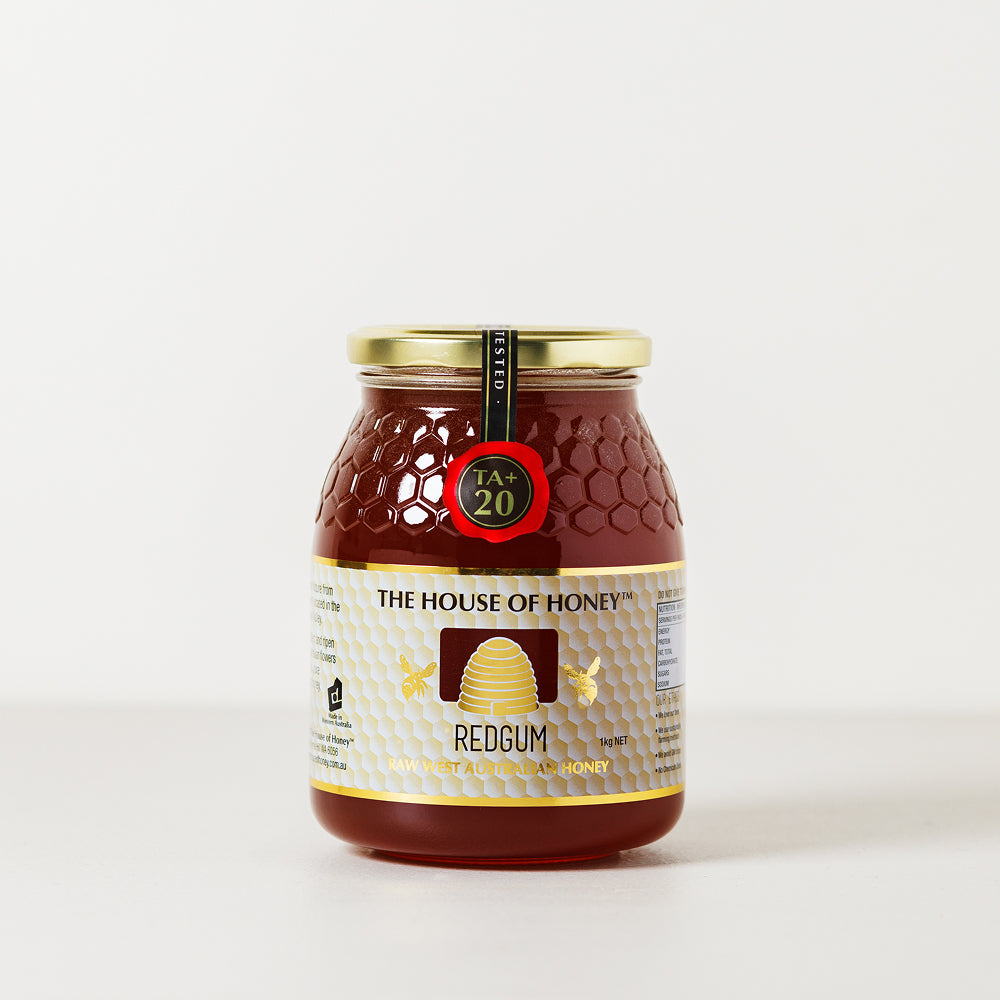 Redgum Honey TA +20 Batch 1420 - The House of Honey