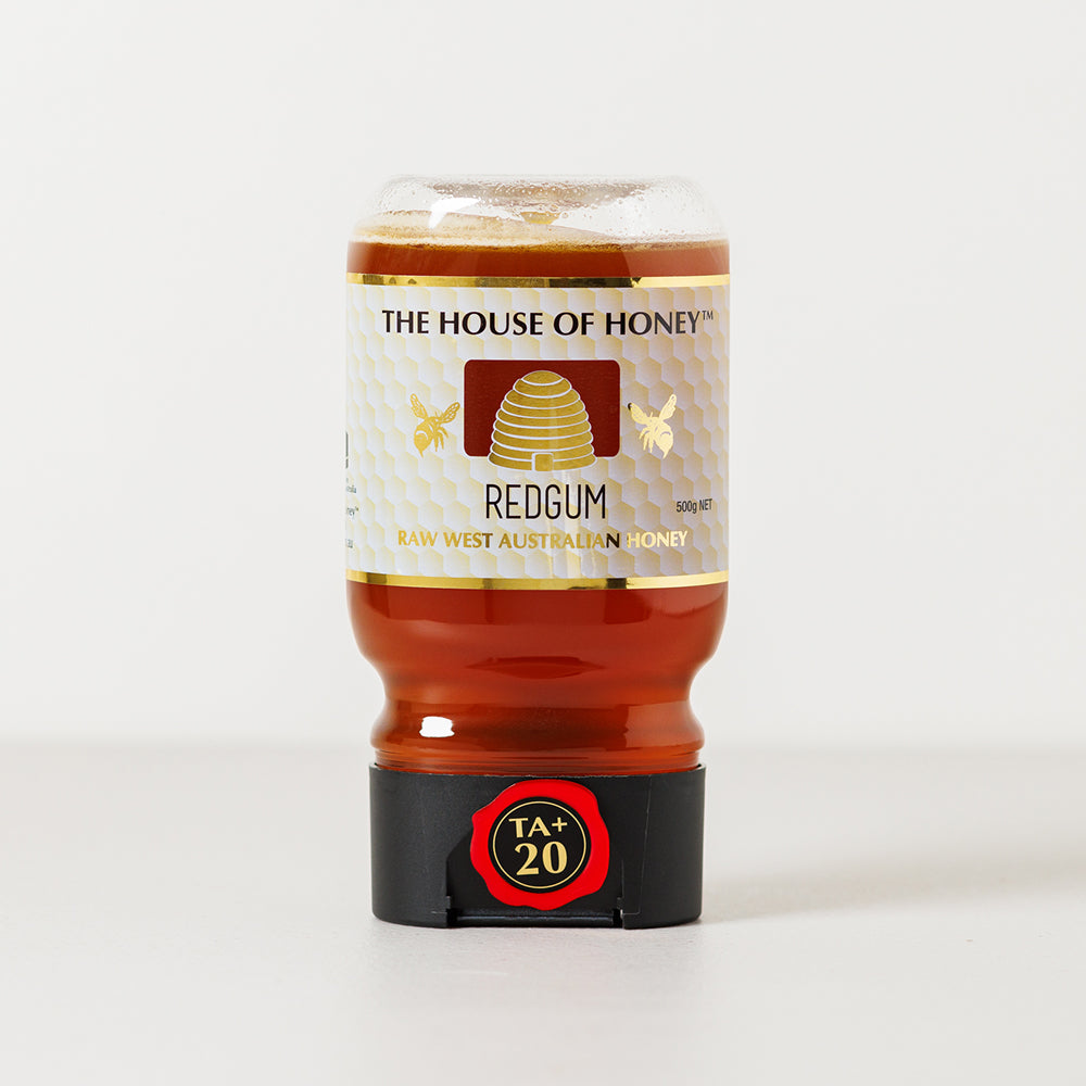 Redgum Honey TA +20 Batch 1420 - The House of Honey