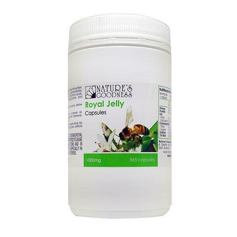Royal Jelly 1000mg Capsules/365s - The House of Honey